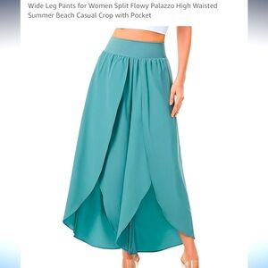 NWOT TURQUOISE PANTS, SIZE SMALL / MEDIUM